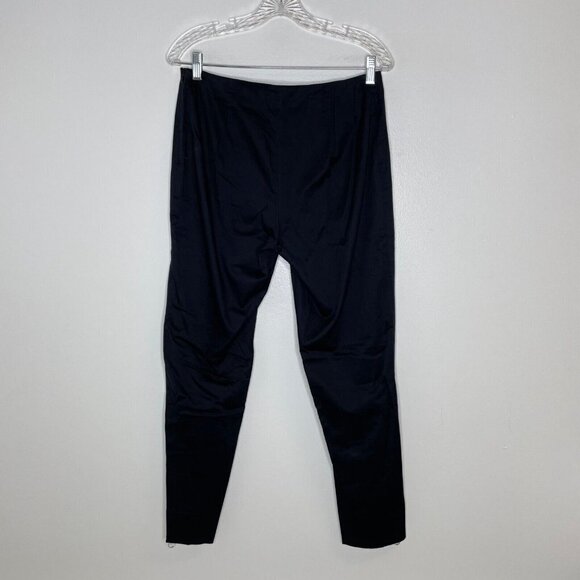 Soft Surroundings Black Ankle Zipper Pants Size 10 Women’s - Picture 8 of 8